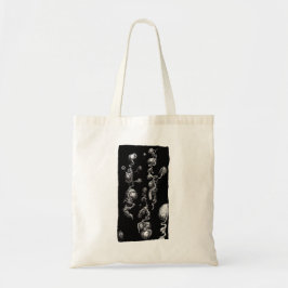 Vrij-drijvende organische aroma's tote bag