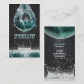 Vrij duiken visitekaartje (Voorkant / Achterkant)