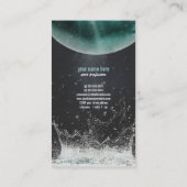 Vrij duiken visitekaartje (Achterkant)