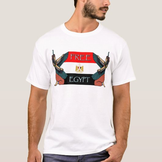 Vrij Egypte T-shirt (Voorkant)
