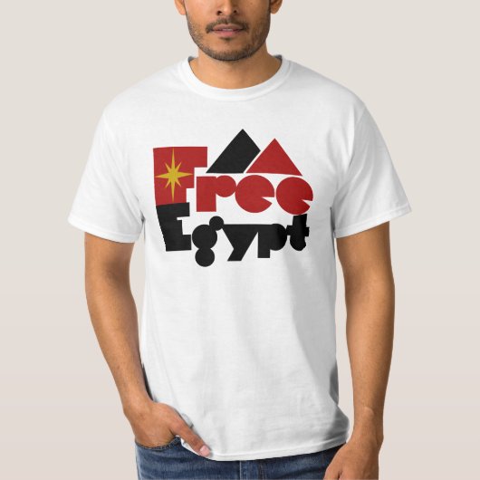 Vrij Egypte T-shirt (Voorkant)