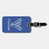 VRIJ ELGF, aangepast bagagelabel (Voorkant horizontaal)