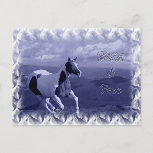 Vrij en vrij Briefkaart (Voorkant)