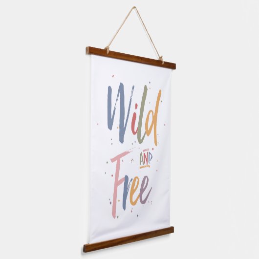 Vrij en vrij hangend wandkleed (Gebogen)