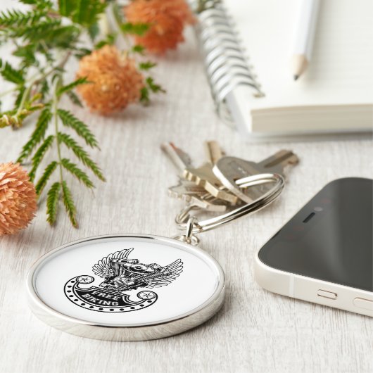 Vrij fietsen sleutelhanger (Zijkant)