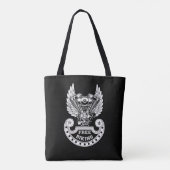 Vrij fietsen tote bag (Achterkant)