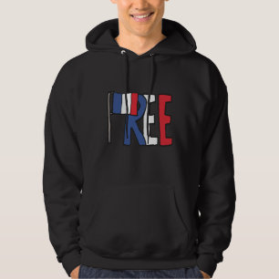 Vrij Frankrijk Hoodie