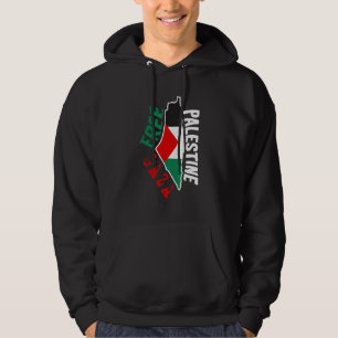 Vrij Gaza Palestina Vrij Palestina Bespaar Gaza-Bo Hoodie