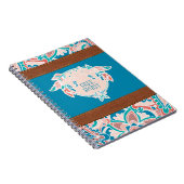 Vrij gedistilleerd, Boho Faux-leder Notitieboek (Rechterzijde)