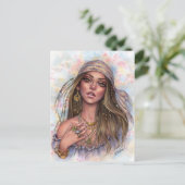 Vrij gedistilleerd Briefkaart (Staand voorkant)