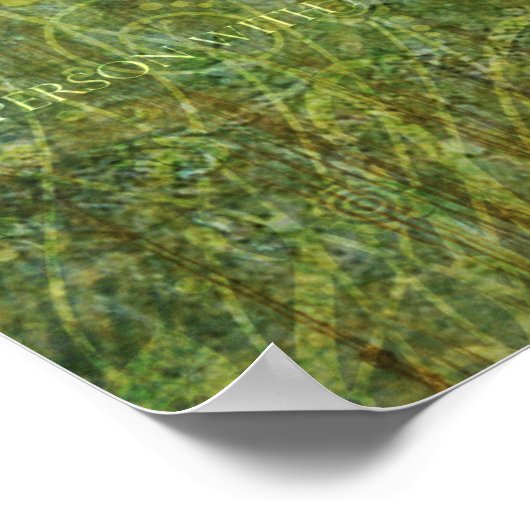 Vrij gedistilleerd Poster (Hoek)