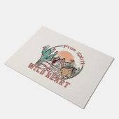 Vrij Geest, Wild Heart | Western land Deurmat (Schuin)