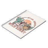 Vrij Geest, Wild Heart | Western land Notitieboek (Linkerzijde)