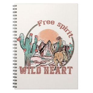Vrij Geest, Wild Heart Western land Notitieboek