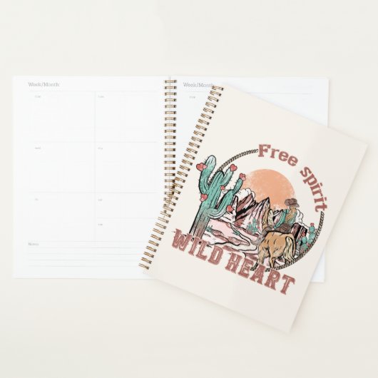 Vrij Geest, Wild Heart | Western land Planner (Display)
