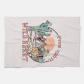 Vrij Geest, Wild Heart | Western land Theedoek (Horizontaal)