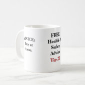 VRIJ gezondheids- en veiligheidsadvies - Tip 23 Koffiemok (Voorkant links)