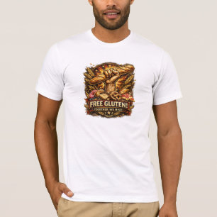 Vrij Gluten! – Gluten Bevrijdingsleger T-Shirt