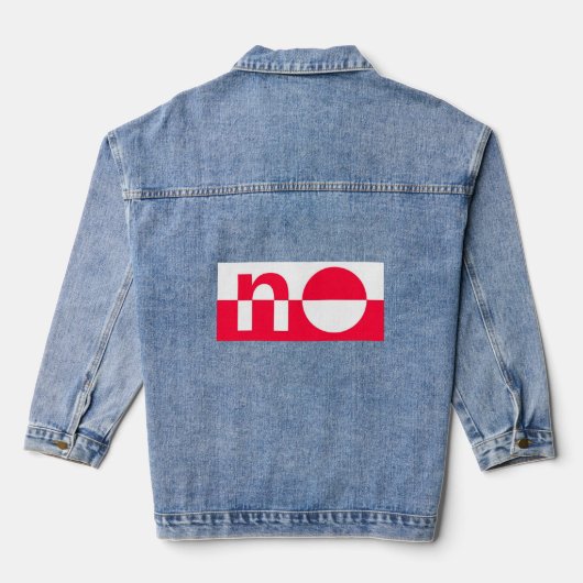 vrij groenland denim jacket (Achterkant)