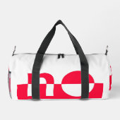 vrij groenland plunjezak (Achterkant)