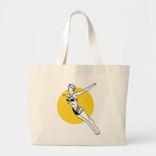 Vrij Grote Tote Bag (Voorkant)