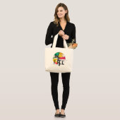 Vrij Grote Tote Bag (Voorkant (model))