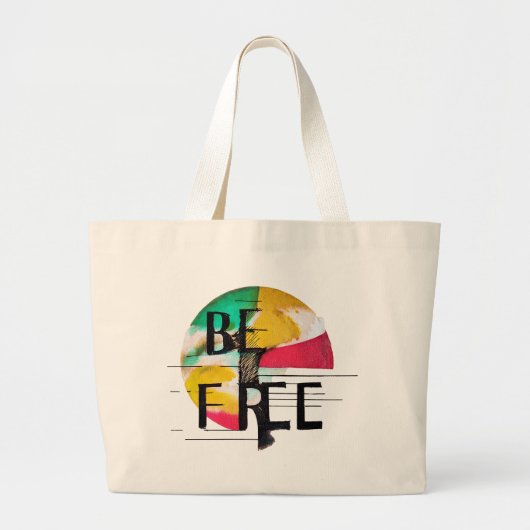 Vrij Grote Tote Bag (Voorkant)