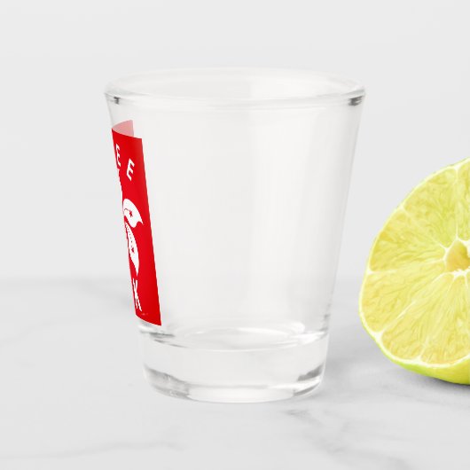 Vrij HK Shot Glas (Rechts)