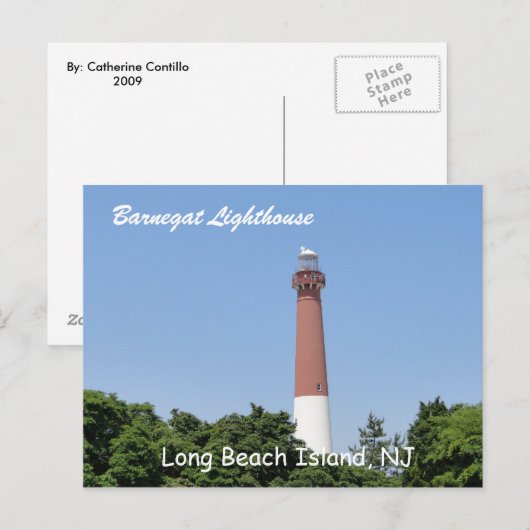 Vrij hoog briefkaart (Voorkant / Achterkant)