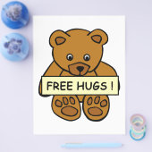 Vrij hugs flyer (Enkel)