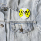 , VRIJ, HUGS RONDE BUTTON 5,7 CM (In situ)