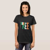 Vrij Ierland T-shirt (Voorkant volledig)