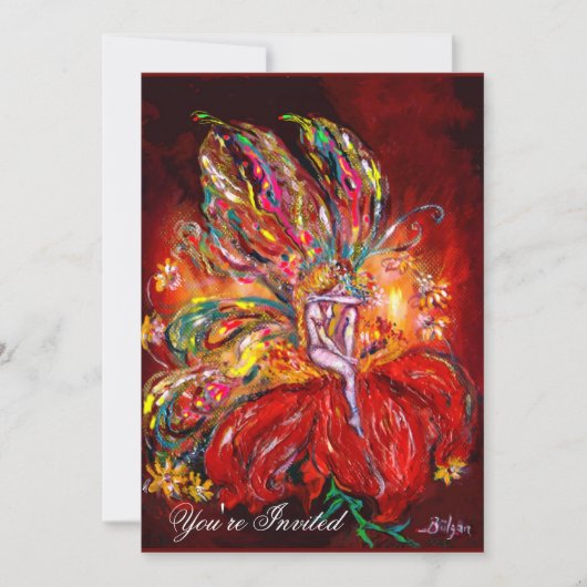 VRIJ IN rood geel groen Kaart (Voorkant)