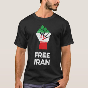 Vrij Iran Shirt Feministische Gelijkheid Iran prot