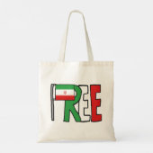 Vrij Iran Tote Bag (Achterkant)