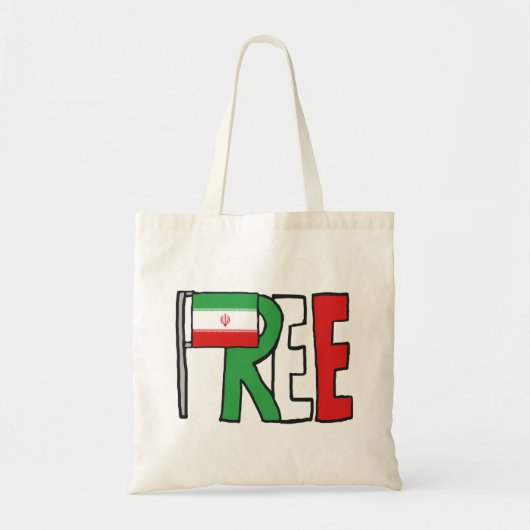 Vrij Iran Tote Bag (Voorkant)