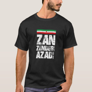 Vrij Iran Zan Zendegi Azadi Iran Azadi Freedom Q T-shirt