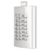 VRIJ JE GEDACHT! Motivatie kalligrafie Flacon (Links)