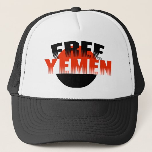 Vrij Jemen Trucker Pet (Voorkant)