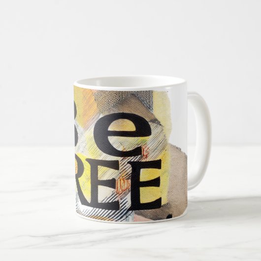 Vrij Koffiemok (Voorkant rechts)