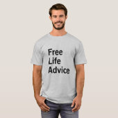 VRIJ LEVENSADVIES T-SHIRT (Voorkant volledig)