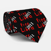 vrij libië stropdas (Opgerold)