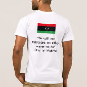 Vrij Libië T-shirt (Achterkant)