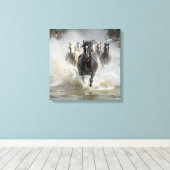 Vrij lopen canvas afdruk (Insitu (Houten vloer))