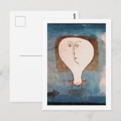 Vrij meisje, Klee Briefkaart (Voorkant / Achterkant)