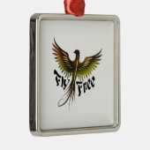 Vrij Metalen Ornament (Rechts)