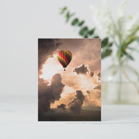 Vrij mijn hotline ballon - de Journey Edition Briefkaart (Staand voorkant)