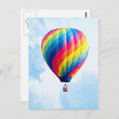 Vrij mijn luchtballon! briefkaart (Voorkant / Achterkant)