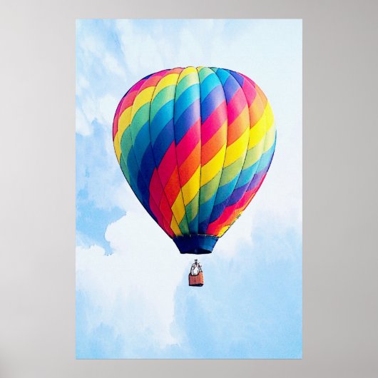 Vrij mijn luchtballon! poster (Voorkant)