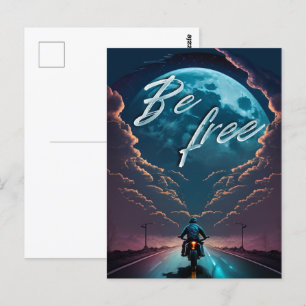 Vrij   Motorrijwielen met motorrijwielen Briefkaart